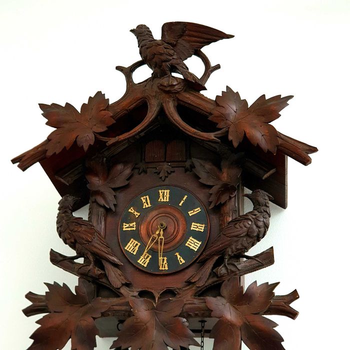 Duża kukułka zegar unikat okazja