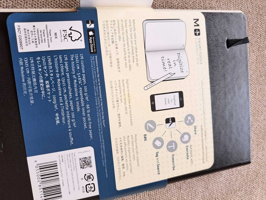 Moleskine Smart Writing Set - completo e como novo