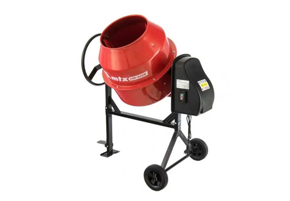Побутовий бетонозмішувач MTX (140 л, 550 Вт)