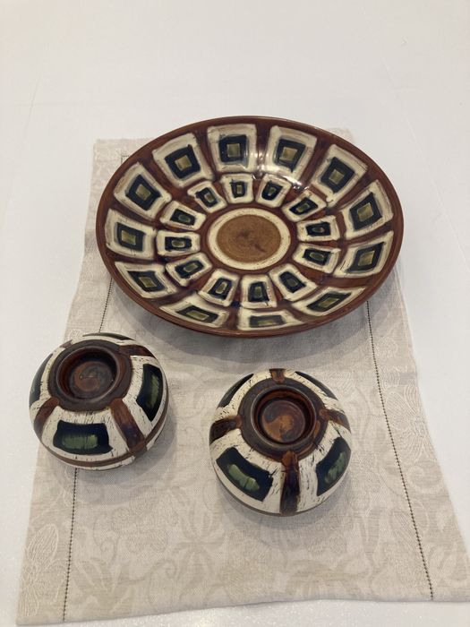 Patera +2 świeczniki