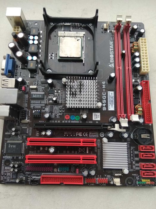 сокет 478 Biostar 945GC-M4 з PCI-E x16 Slot, 4 x SATA II (3Gb/s), DDR2
