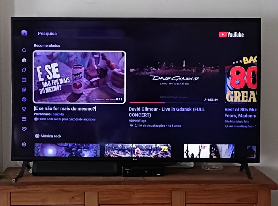 Smart TV LG 55 polegadas