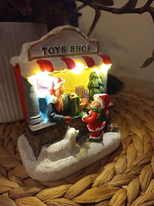 Magic Village dekoracja wioska świąteczna figurka  Boże Narodzenie