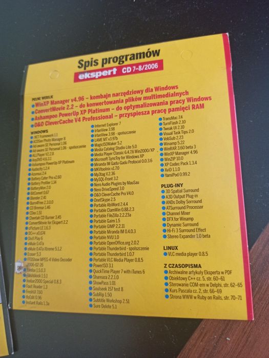 CD Ekspert 2006 5 i 6 oraz 7 i 8 płyty cd