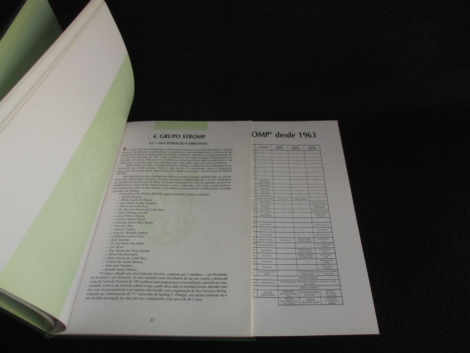 Livro Francisco Stromp e o Sporting Clube de Portugal Grupo Stromp