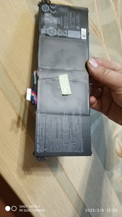 Аккумулятор ноутбука acer es1 523 AC14B18J (3ICP5/57/80) 3115mAh 11.31