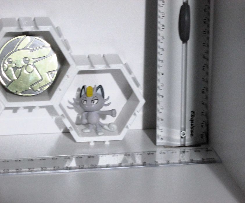 Pack Pokemons Meowth com 3 figures display