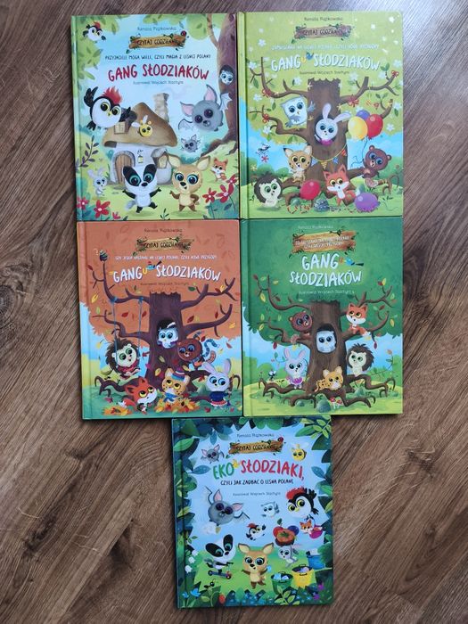 Książki dla dzieci Gang Słodziaków 5 szt.