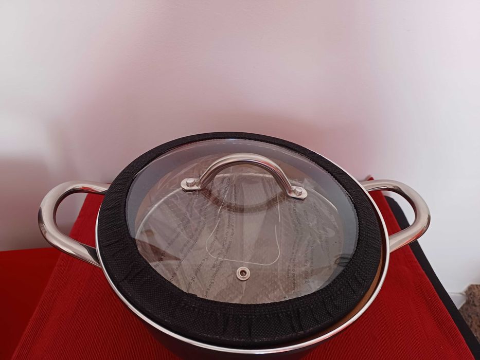 Fritadeira com Cesto Antiaderente Alumínio 26cm Forno Copper