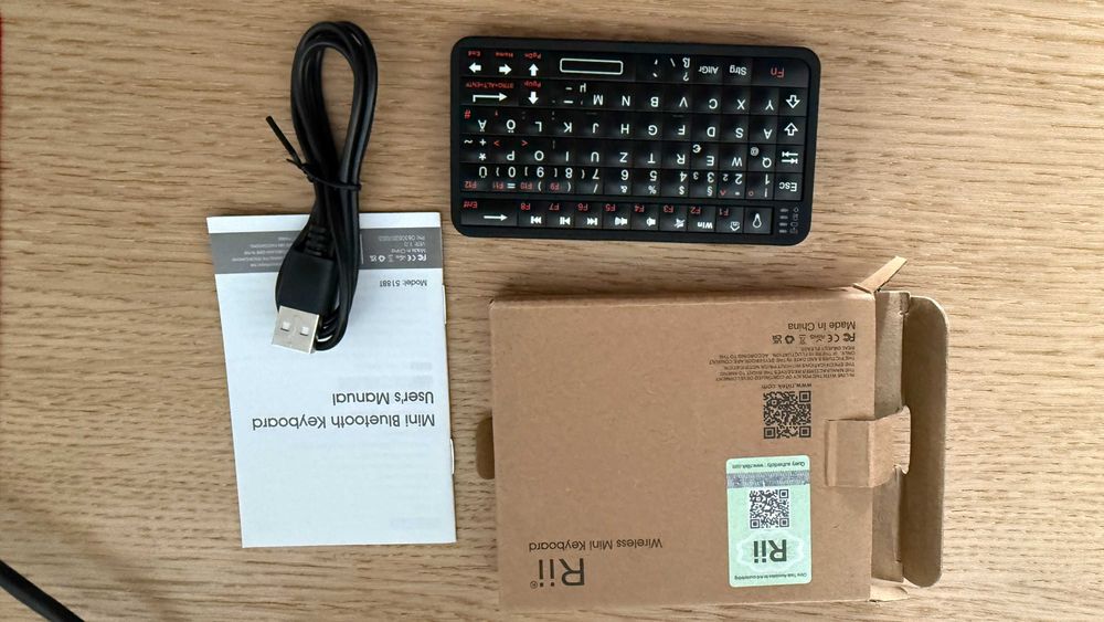 Mini teclado Rii 518BT - Estado NOVO