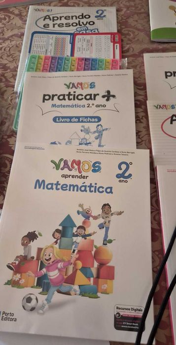 Livros Escolares 2.º Ano 2026/2027 NOVOS – Manuais + Livros de Fichas