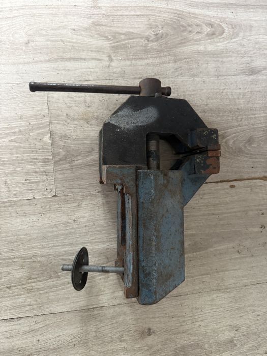 Imadło ślusarskie 100 mm – solidne, stare, sprawne, PRL
