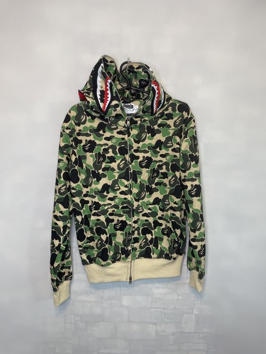 Bluza dresowa z kapturem A Bathing Ape S moro
