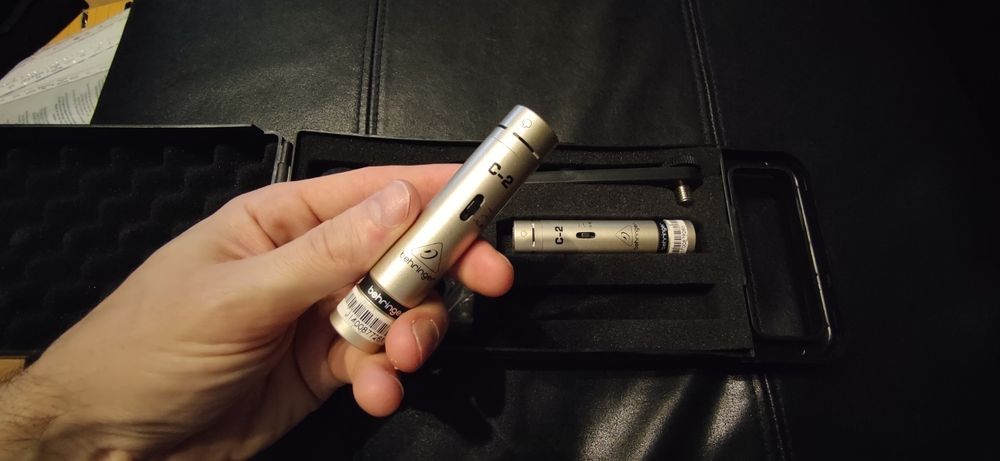 Microfones Condensador Cardioide Stereo Kit Behringer C2