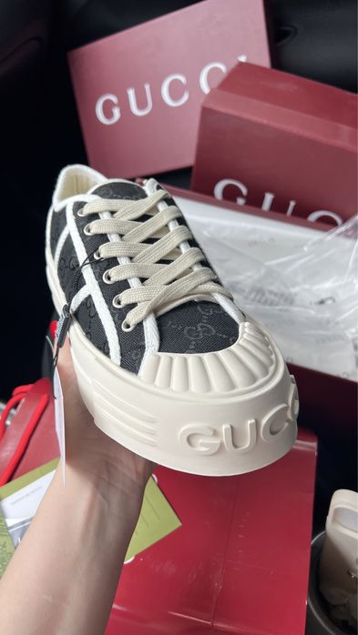 Кеды gucci черные