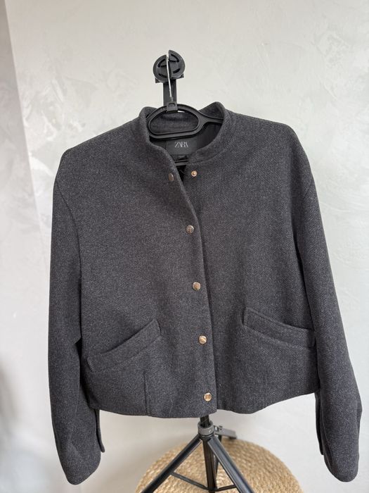 Бомбер піджак блейзер зара zara