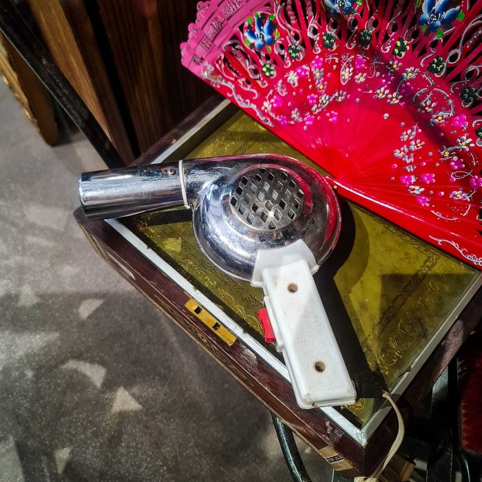 Secador Vintage deCabelo – CROL 220V 500W (Funcionando)