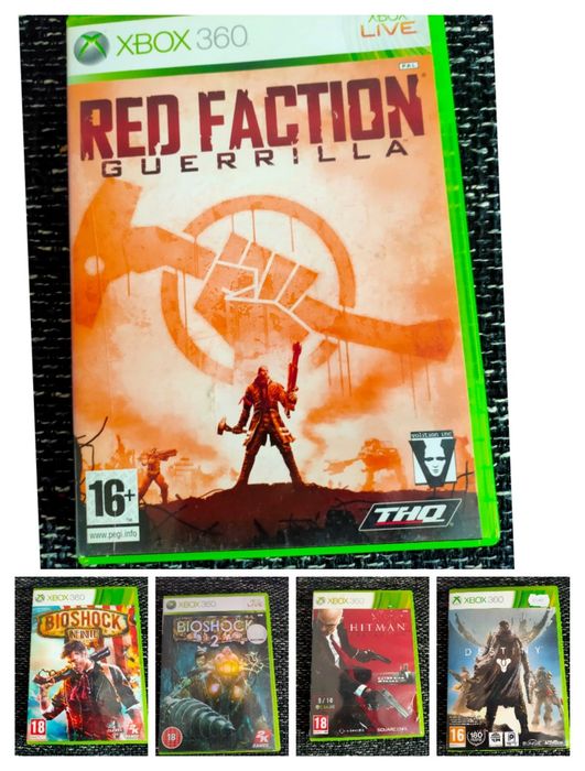 Zestaw 5 gier na konsole Xbox 360