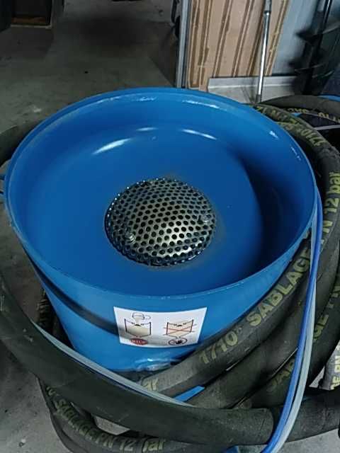 Jato  d areia para décapage