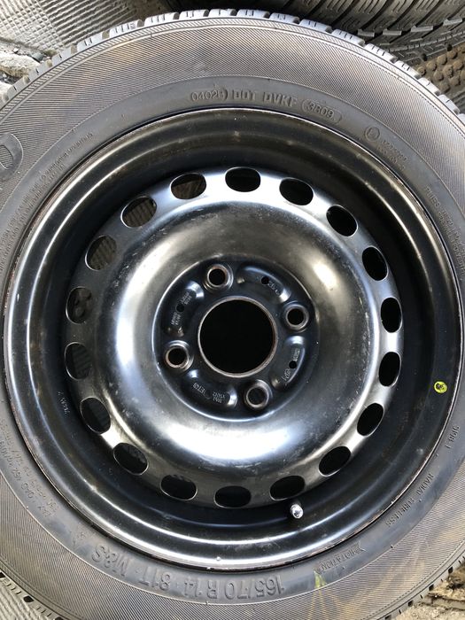 Диски R14-4шт 4/114,3 5,5j ET46 Метал оригінал із Німеччини!