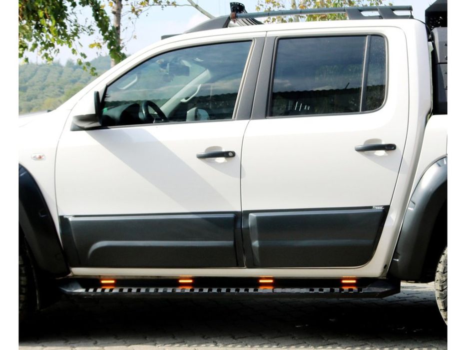 Volkswagen Amarok 2010-2022 рр. Молдинг двері EuroCap (6 шт, ABS)