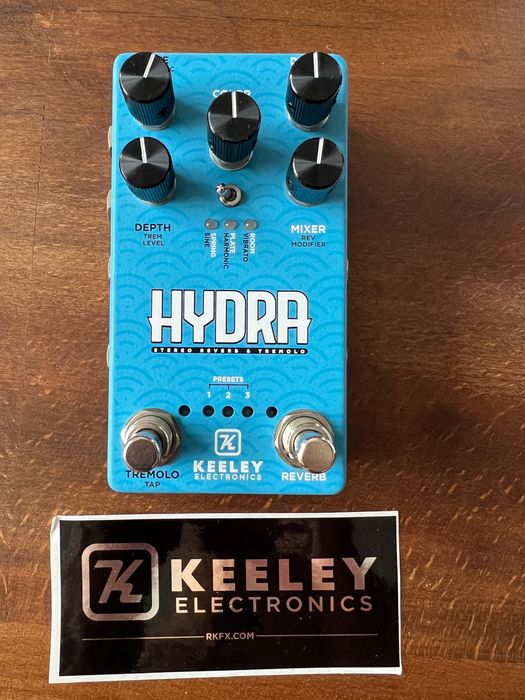 KEELEY HYDRA Stereo Tremolo Reverb