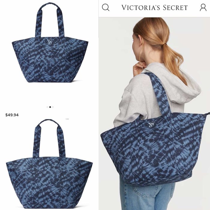 Сумка пляжна Вікторі Сікрет Victotias secret