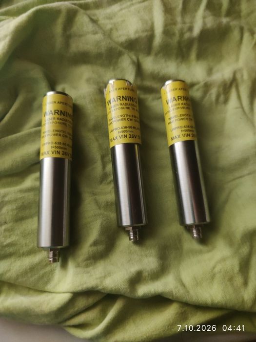 Laser Liniowy  LAMBDAWAVE LWPRO 50mW 638nm.