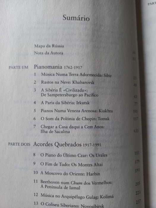 Os Pianos Perdidos da Sibéria - Sophy Roberts
