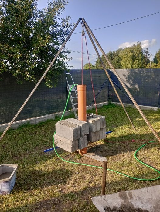 Wiertnica reczna do studni 15 m