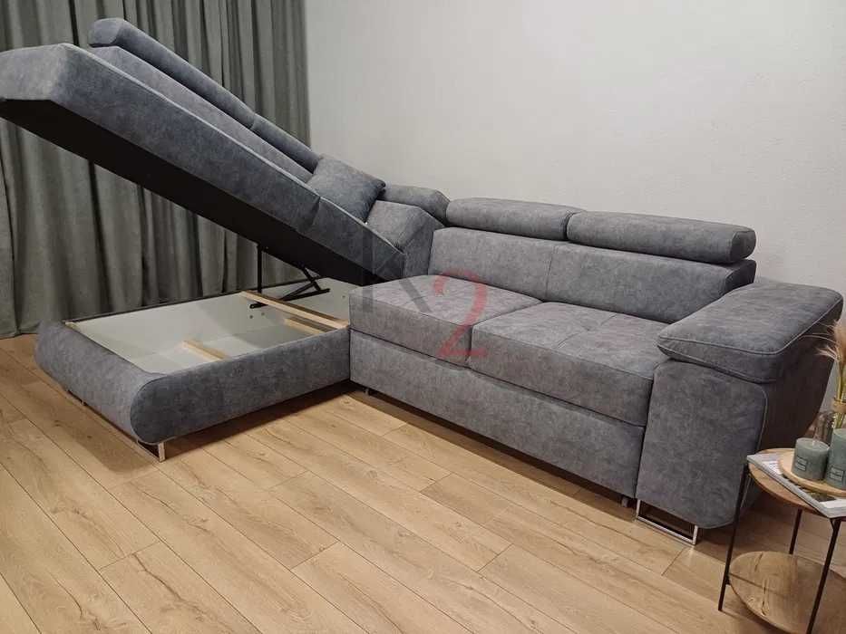 Narożnik Arteon  POD WYMIAR Bonell Rogówka Kanapa Sofa  USB+GRATIS