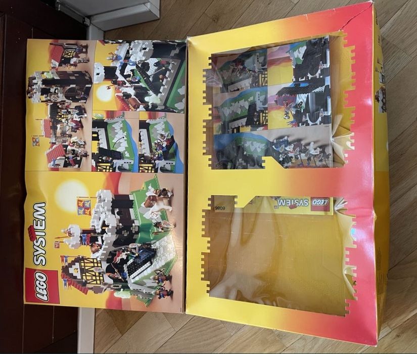 Lego zamek 6086 PLAKAT box manual