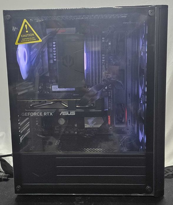 Komputer do gier Ryzen 5 5500 RTX 5060 32GB RAM 512 GB NVMe Win 11 GW
