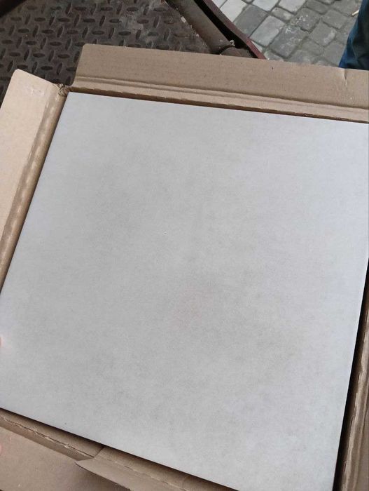 Бежевая Плитка на пол Айвори Матовая 40х40 см