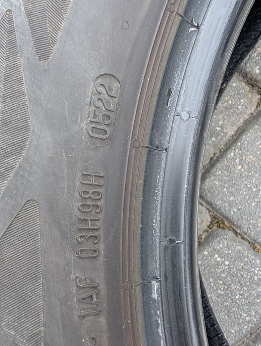 4 Opony  letnie używane stan bardzo dobry