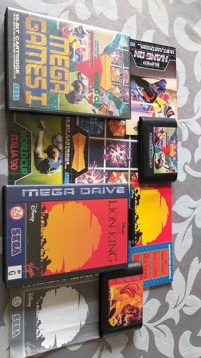 14 Jogos Mega Drive e Master System