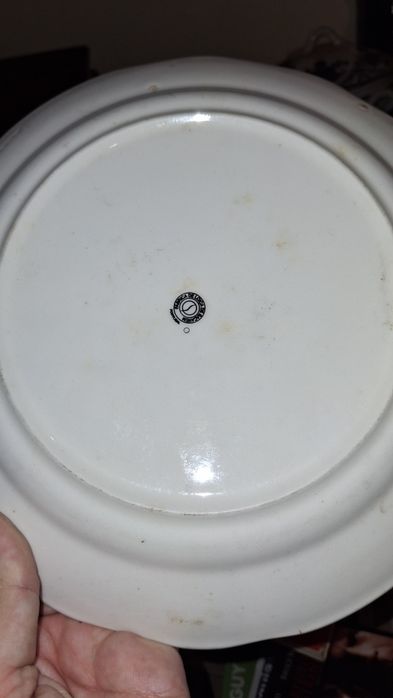 Prato antigo decoração descobrimentos Loiça de Sacavém