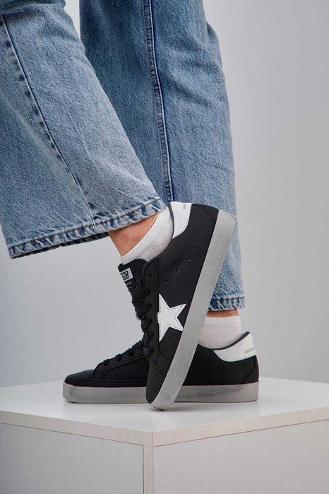 Кроссовки Golden Goose GGDB Black/White  Оригинал женские новые