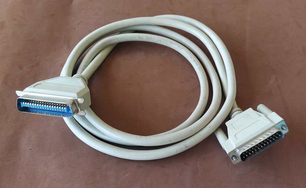 Cabo Paralelo de Impressora Original EPSON LPT (DB25 a Centronics) – 1,8m
