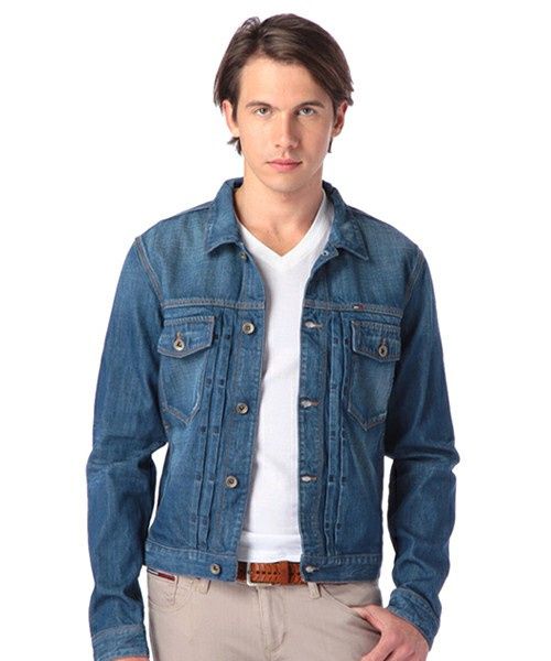 tommy hilfiger ian jacket джинсовая куртка "S" оригинал