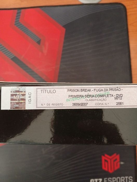 DVD prision break 1 temporada