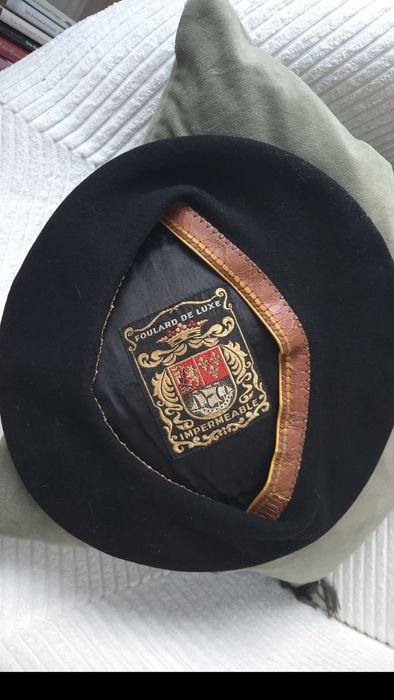 Beret baskijski r. 58 wełna