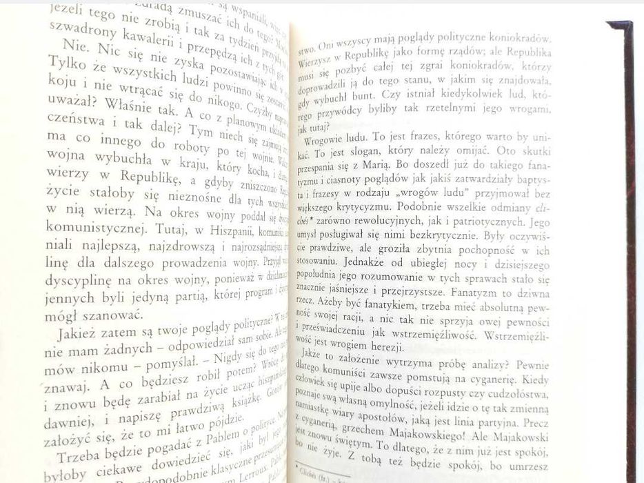 Komu bije dzwon Ernest Hemingway