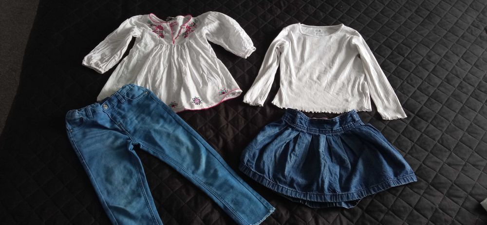 Zestaw ubrań dla dziewczynki r.110 - 116