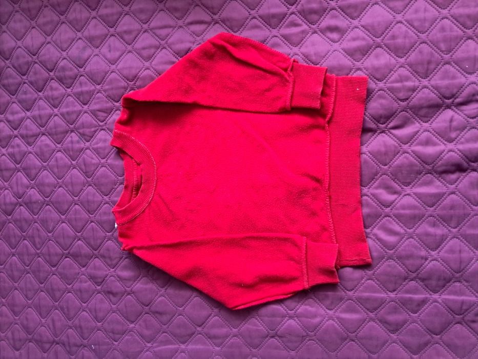 Світшот червоний