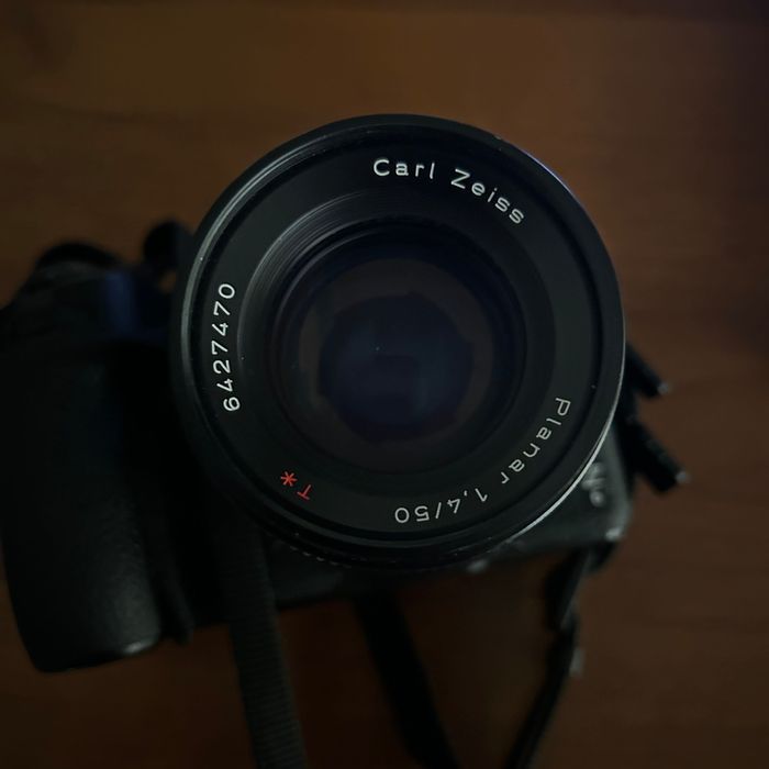 Carl Zeiss Planar 50 mm 1.4 Contax - mocowanie Nikon F