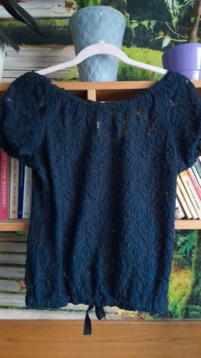 Koronkowy top rozmiar S Abercrombie & Fitch