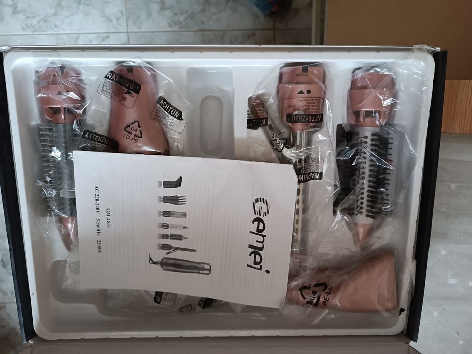 Насадки до стайлера, фена 7 в 1 Gemei GM-4831