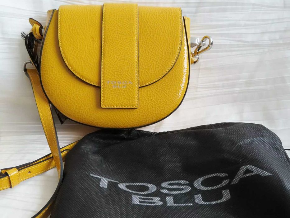 TOSCA BLU Италия новая кожаная сумка кроссбоди натуральная кожа
