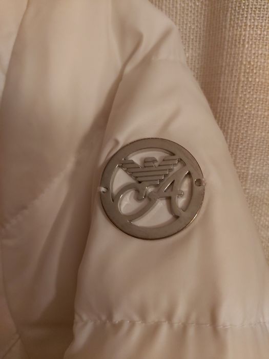 Casaco Penas Armani - branco